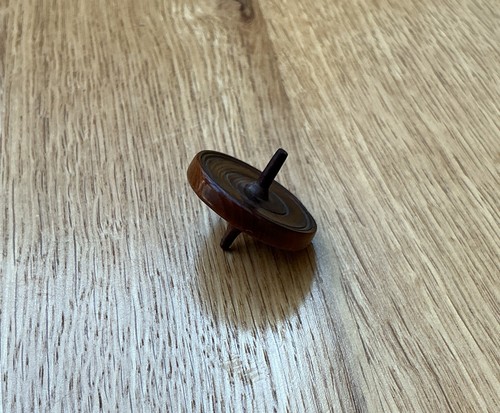 Wooden spinning top toy - top,