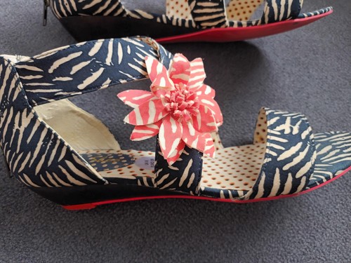 Ruby shoo faye navy - ruby, cream