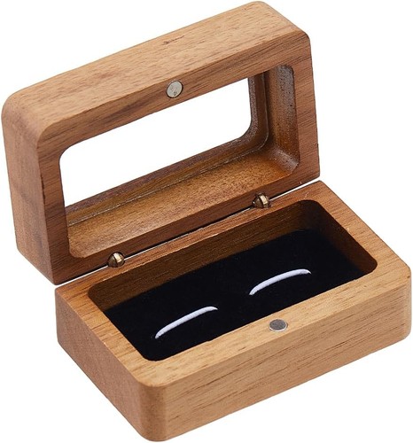 Dicosmetic wooden cufflinks - dicosmetic,