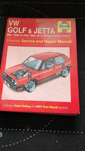 Haynes car manual - haynes, golf