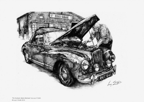 The sunbeam alpine mechanic - 'the, mechanic'