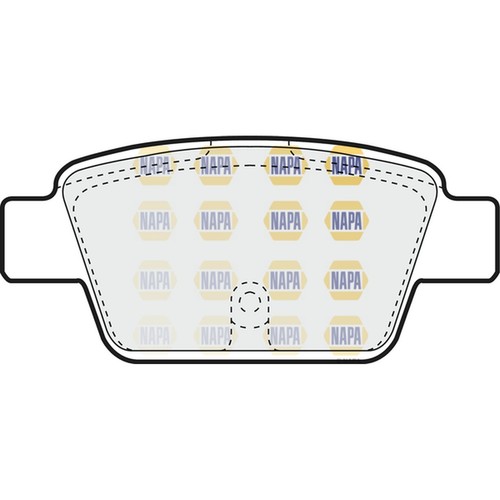 Brake pads set for - fiat, bravo
