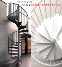 Outdoor spiral staircase kit - spiral,