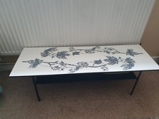 Terence Conran Coffer John Piper Table Ivy Pattern 1950s