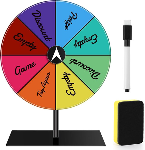 Spinning wheel for prizes - prizes, with
