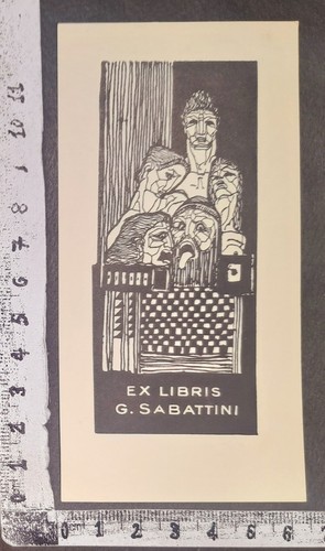 Wunderkammer exlibris 768 - exlibris,