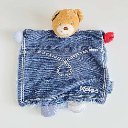 Kaloo teddy bear brown blue - bear,
