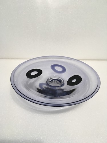 Art glass bowl mid century - art,