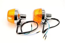 Indicator Fits Honda CB's Common 12mm Stem Hole CD175 XL250 CD185 CX500Z Pair of