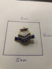 National Union Steward - Enamel Lapel Pin Badge