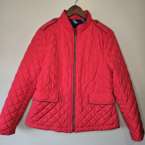 Talbots quilted full zip - talbots,