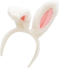 TRIXES White and Pink Bunny