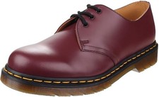 Dr. Martens 1461 3-Eyelet Cherry Red  Unisex Leather Lace-up Shoes