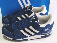 ADIDAS ZX 750 (BB6844) BLUE WHITE BLACK MENS TRAINERS UK 8 EU 42