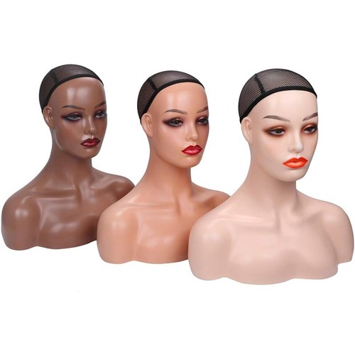 Female mannequin head with - head,