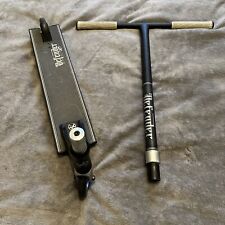 Addict Scooters Defender 3.0 Complete Stunt Scooter, Black/Silver