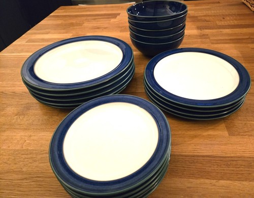 Denby metz blue tableware - blue,