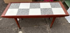 vintage teak coffee table