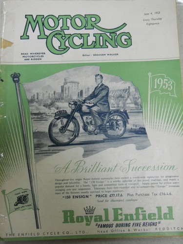 Motor cycling magazine june - motor,