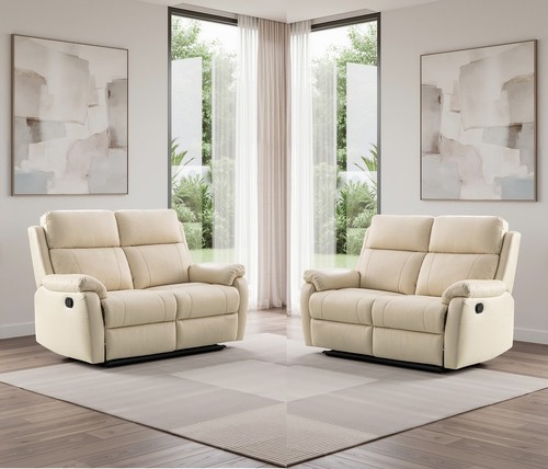 Cream leather seat 3 - leather, 4