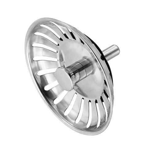 Stainless steel sink strainer - steel,