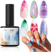 Blooming Gel Nail Polish, 15 Ml Clear Nail Art Accessories Stuff for Spreading E