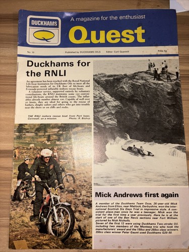 Issue duckhams quest - issue,