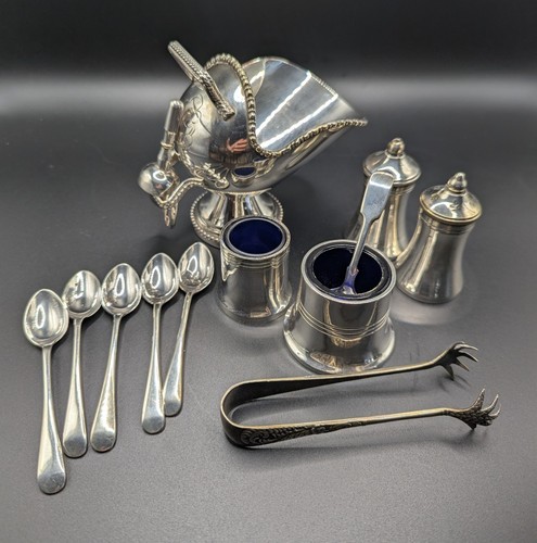 Job lot silver plated - job,