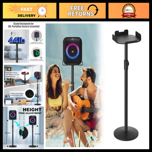 Adjustable speaker stand for - adjustable,