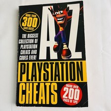 A-Z PlayStation Cheats Book 300 Games Busted Used Condition
