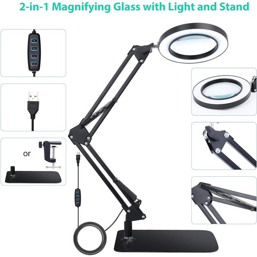 Magnifying glass lamp 72led - magnifying,