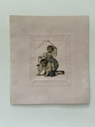 Antique victorian embossed - victorian,