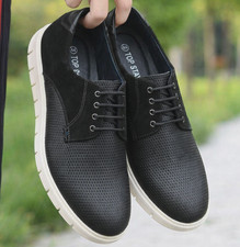 Mens Casual Shoes Comfy Faux