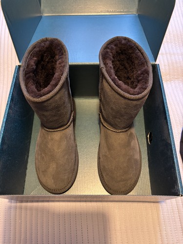 Emu chocolate brown boots - chocolate,