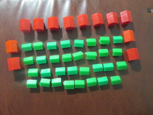Monopoly green houses - houses, &