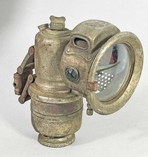 VINTAGE P & H THE REVENGE ACETYLENE CARBIDE CYCLE BIKE BICYCLE FRONT LAMP i