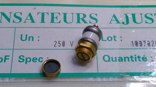 Ceramic trimmer capacitor to - capacitor,
