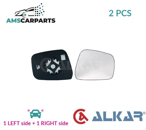 Rear view mirror glass pair - view,