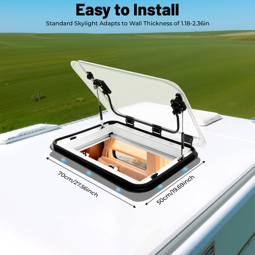 700x500mm caravan skylight - caravan,