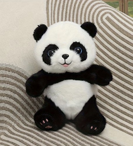 Cute panda plush - cute,