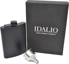 IDHALIO Hip Flask for Liquor