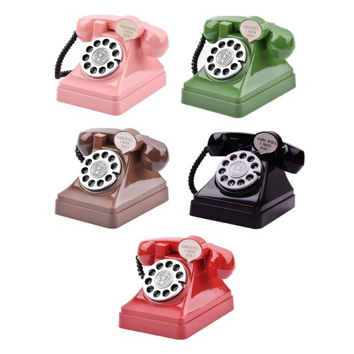 Coin bank vintage telephone - bank,