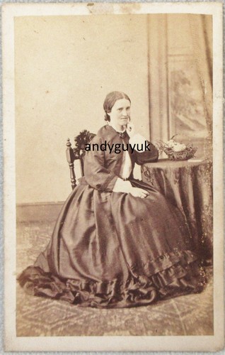 Cdv lady brown maryport - lady, by