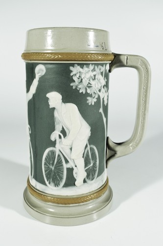 Mettlach cameo stoneware - cameo,