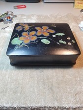 Antique Papier Mache Black