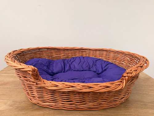 Wicker pet bed cat - wicker, basket
