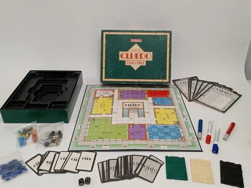 Waddingtons 1986 super cluedo - waddingtons,