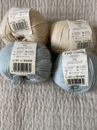 Rowan 50g cotton - 4x, 2