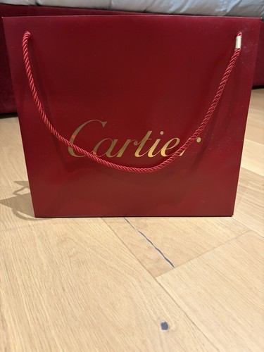 Cartier red gift - gift, bag