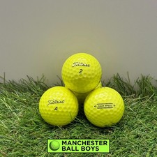 Titleist Tour Speed Golf Balls x12 Pearl / A Grade Yellow